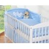 Beddengoed voor Babybed 2 st - Harten Blauw