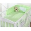 Beddengoed voor Babybed 2 st - Harten Groen
