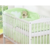 Beddengoed voor Babybed 2 st - Harten Groen