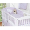 Beddengoed voor Babybed 2 st - Harten Roze Bloemenweide Bloemen