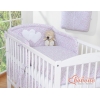 Beddengoed voor Babybed 2 st - Harten Roze Bloemenweide Bloemen