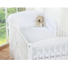 Beddengoed voor Babybed 2 st - Harten Wit