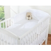 Beddengoed voor Babybed 2 st - Harten Wit