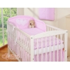 Beddengoed voor Babybed 3 st - Harten Roze Polkaprikker