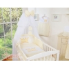 Beddengoed voor Babybed 7 st met Hemel Klamboe -  Ivoor Little Prince Princess