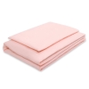Beddengoed voor babybedje 60x120 cm of 70x140 cm Poederroze