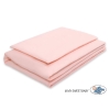 Beddengoed voor babybedje 60x120 cm of 70x140 cm Poederroze