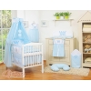 Beddengoed voor Kinderbed 11 st met Hemeltje -  Blauw Little Prince Princess