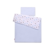 Beddengoed voor Kinderbed 2 dele 140x200 Junior Grijs Blauw Sterren