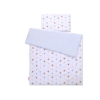 Beddengoed voor Kinderbed 2 dele 140x200 Junior Grijs Blauw Sterren