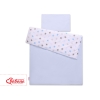 Beddengoed voor Kinderbed 2 dele 140x200 Junior Grijs Blauw Sterren