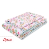 Beddengoed voor Kinderbed  2 delen 100x135 Mini Gelukkige Uilen
