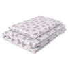 Beddengoed voor Kinderbed  2 delen 100x135 Mini Grijs Egel