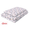 Beddengoed voor Kinderbed  2 delen 100x135 Mini Grijs Egel