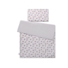 Beddengoed voor Kinderbed  2 delen 100x135 Mini Grijs Egel
