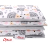 Beddengoed voor Kinderbed  2 delen 100x135 Mini Grijs Egel