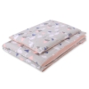 Beddengoed voor Kinderbed  2 delen 100x135 Mini Grijs Zwanen