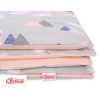 Beddengoed voor Kinderbed  2 delen 100x135 Mini Grijs Zwanen