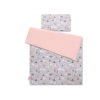 Beddengoed voor Kinderbed  2 delen 100x135 Mini Grijs Zwanen