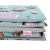 Beddengoed voor Kinderbed  2 delen 100x135 Mini Mint Schepen