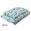 Beddengoed voor Kinderbed  2 delen 100x135 Mini Mint Schepen