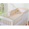 Beddengoed voor Kinderbed 2 st - Harten Beige Polkaprikker