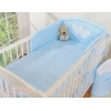 Beddengoed voor Kinderbed 2 st - Harten Blauw Snijder