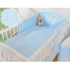 Beddengoed voor Kinderbed 2 st - Harten Blauw Snijder