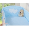 Beddengoed voor Kinderbed 2 st - Harten Blauw Snijder
