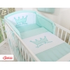 Beddengoed voor Kinderbed 2 st -  Mint Little Prince Princess
