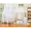 Beddengoed voor Kinderbed 5 st met Hemeltje -  Wit Little Prince Princess