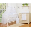 Beddengoed voor Kinderbed 5 st met Klamboe -  Wit Little Prince Princess