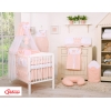 Beddengoed voor Kinderbed 7 st met Hemeltje -  Poederroze Little Prince Princess