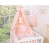 Beddengoed voor Kinderbed 7 st met Hemeltje -  Poederroze Little Prince Princess