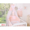Beddengoed voor Kinderbed 7 st met Hemeltje -  Poederroze Little Prince Princess