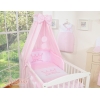 Beddengoed voor Ledikant 11 st met Hemeltje -  Roze Little Prince Princess
