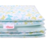 Beddengoed voor Ledikant 2 dele 140x200 Junior Blauw Vlinders