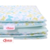Beddengoed voor Ledikant 2 dele 140x200 Junior Blauw Vlinders