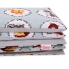 Beddengoed voor Ledikant 2 dele 140x200 Junior Mint Kleine Dieren