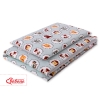 Beddengoed voor Ledikant 2 dele 140x200 Junior Mint Kleine Dieren