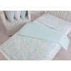 Beddengoed voor Ledikant 2 delen  100x135 Mini Blauw Vlinders
