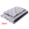 Beddengoed voor Ledikant 2 delen  100x135 Mini Donkerblauw Zwanen