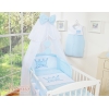 Beddengoed voor Ledikant 5 st met Klamboe -  Blauw Little Prince Princess