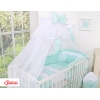 Beddengoed voor Ledikant 5 st met Klamboe -  Mint Little Prince Princess