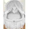 Beddengoed voor Rieten Baby Wieg 2 st