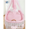 Beddengoed voor Rieten Baby Wieg 2 st