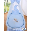 Beddengoed voor Rieten Baby Wieg 2 st