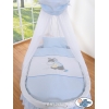 Beddengoed voor Rieten Baby Wieg 2 st