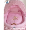 Beddengoed voor Rieten Baby Wieg 2 st