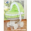Beddengoed voor Rieten Baby Wieg 2 st